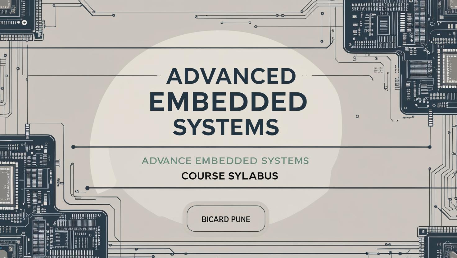 Embedded Training With Bicard-Embedded Systems Classes in Pune-Bicard Classes